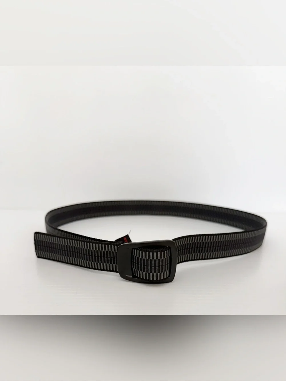 Bison Designs Stealth Black Buckle Belt - M